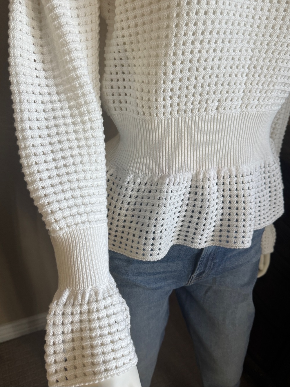 Vicolo ivory sweater - Picture 5 of 6